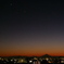 夕暮の山