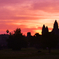 អង្គរវត្ត,：Angkor Wat 19　朝焼けの中の須弥山