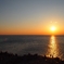 江の島　夕日