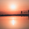 夕暮れ