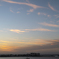夕暮れ時の空