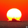 明石海峡の夕陽④
