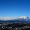 岩手山と盛岡市