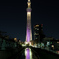 夜のスカイツリー