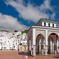 モロッコ　テトゥアン旧市街　昼　パノラマ