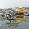 雪の金閣寺