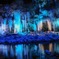 三十槌の氷柱 ライトアップ