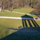 München おっきな公園にある建物の影