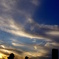 BBQの時の夕日