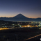 ハイウェイと富士山