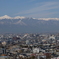 弘法山より北アルプスを望む