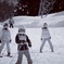 skiing