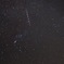 流れ星とオリオン