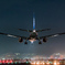 Night arrival flight　「Boeing 777-200」