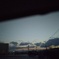車窓からの夕焼け