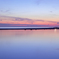 日没の海