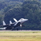 F-15 背伸びして