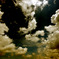 太陽と雲