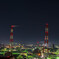 Kitakyushu factory Night view world