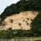 横浜の本牧公園から見える地層（淡路昌雄）