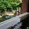 渓流沿いの半露天風呂