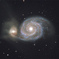 M51　子持ち銀河　りょうけん座