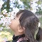 桜とムスメ。