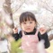桜とムスメ。