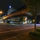 閑散とした時間帯の駅前