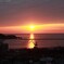 夕日
