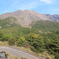 桜島から見た北岳と南岳