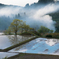 山村の朝