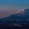 羊蹄山の夕暮れ
