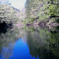 春の湖面