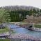 山里の吊橋
