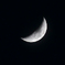 今夜は三日月