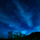 茶臼山キャンプ場星空