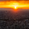 スカイツリーからの夕焼け