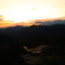 丸山千枚田　夕焼け