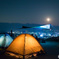 真夜中の光