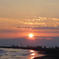 夕日