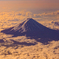 茜色の雲海と富士山