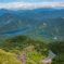 日光白根山より、北側の風景