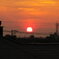 夕日