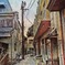 川越の裏路地にて