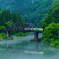 薄霧四橋