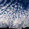 うろこ雲　夕暮れ