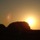 知床 ウトロの夕陽 H19.9.22／02