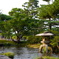 夕方の兼六園