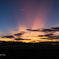 crepuscular rays(薄明光線)